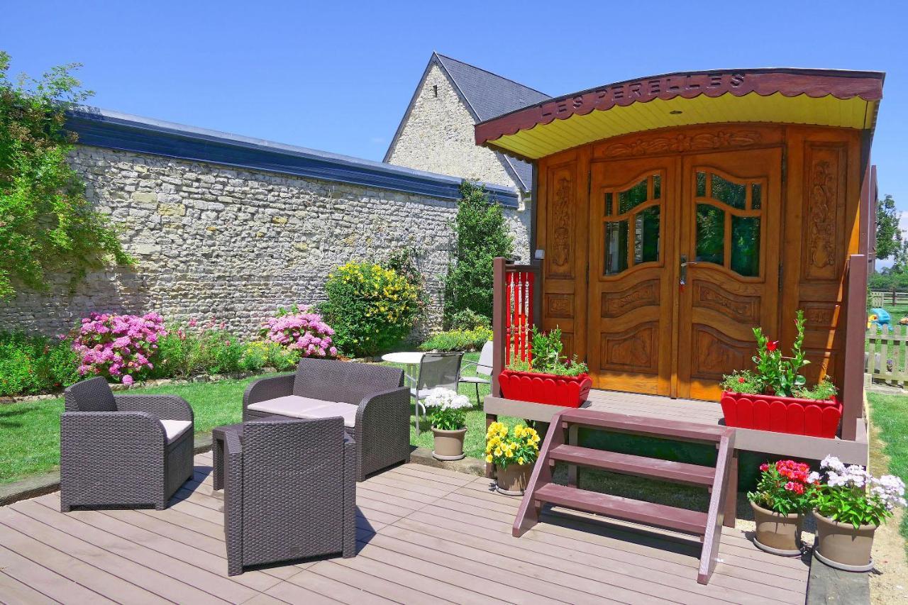 Les Perelles Bed & Breakfast Saint-Vigor-le-Grand Dış mekan fotoğraf