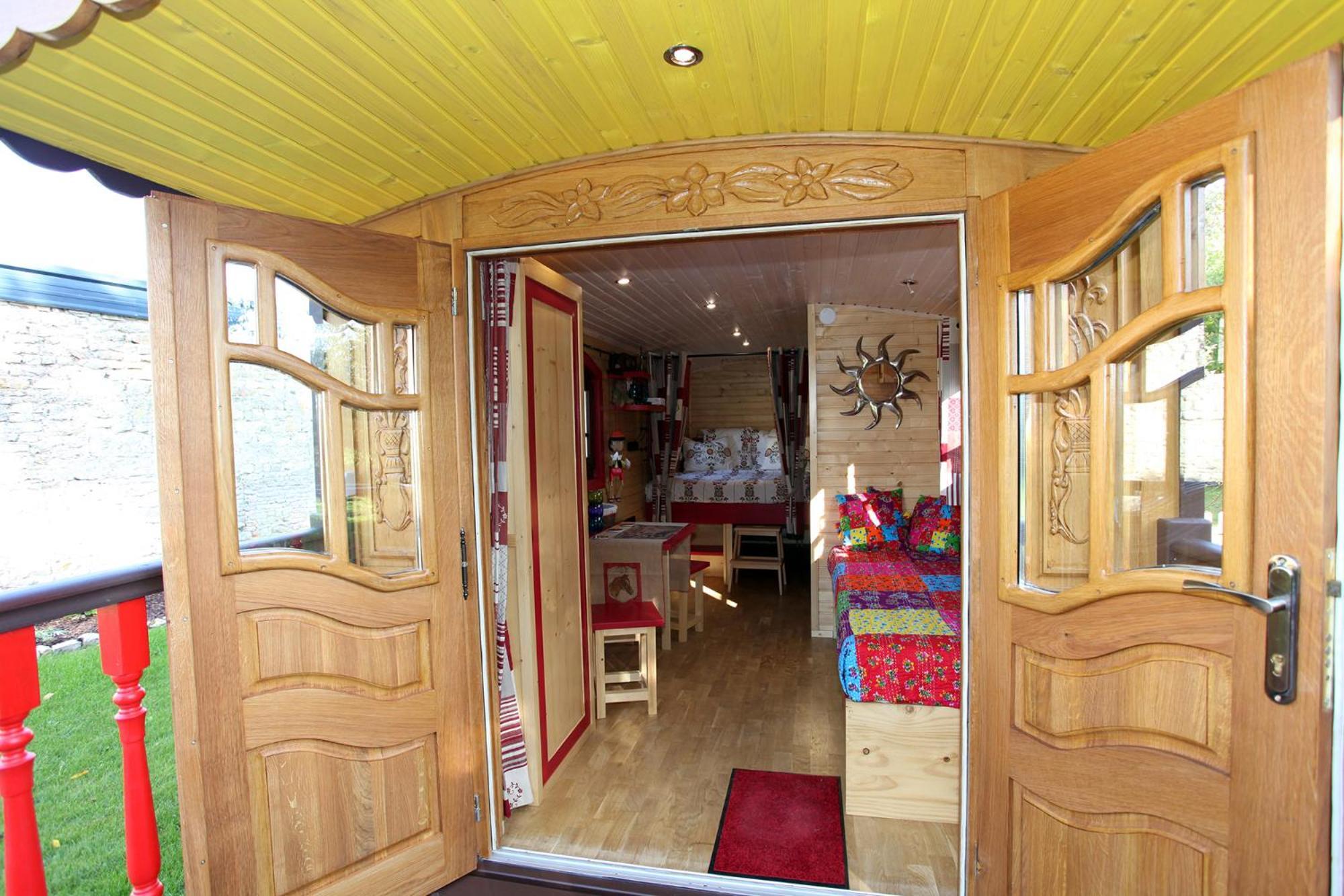 Les Perelles Bed & Breakfast Saint-Vigor-le-Grand Oda fotoğraf